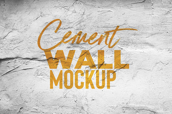Cement Wall Mock Up