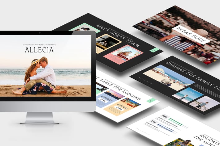 Allecia : Summer Powerpoint Template 