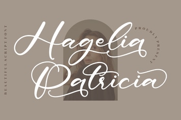 Hagelia Patricia Script Font