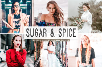 Sugar & Spice Mobile & Desktop Lightroom Presets