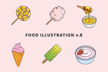 Food Illustration V.8