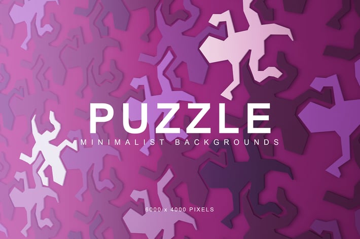 Puzzle Abstract Backgrounds