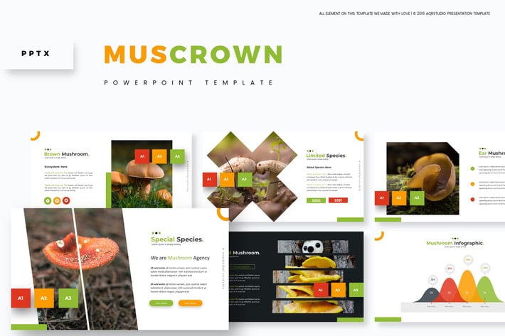 Muscron - Powerpoint Template