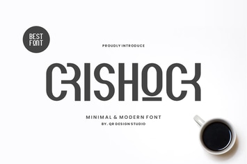 Crishock - Grotesk & Minimal Font