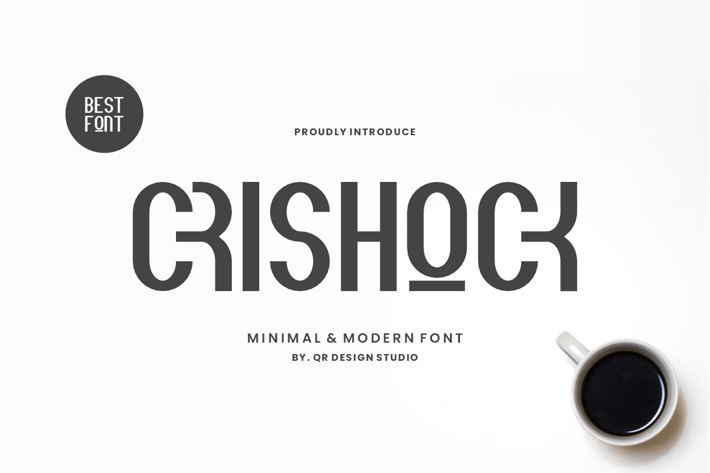 Crishock - Grotesk & Minimal Font