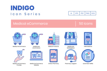 Medical eCommerce Icons