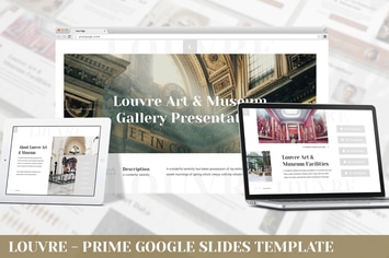 Louvre - Prime Google Slides Template