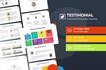 Testimony PowerPoint Presentation Template