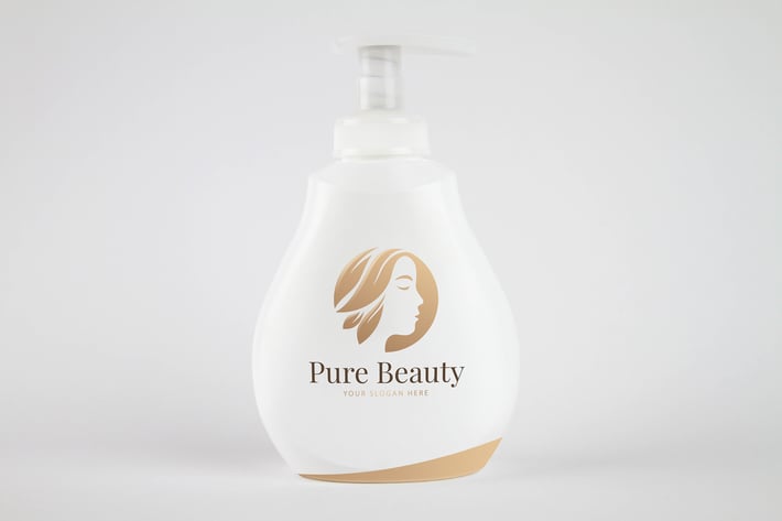 Cosmetic Bottle Mockup