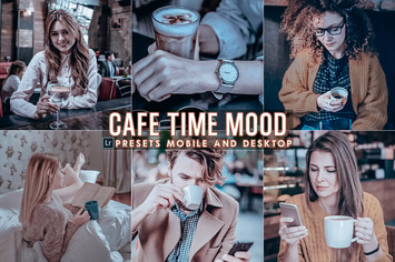 Cafe Time Mood Presets Lightroom