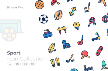 Sport Filled Icon
