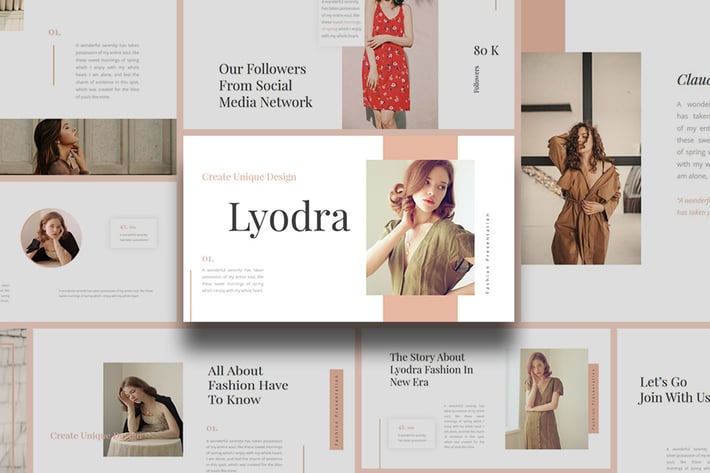 Lyondra – Ellegant Keynote Template