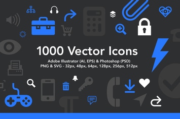 1000 Vector Icons