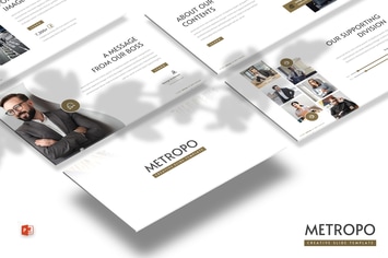 Metropo - Business Powerpoint Template
