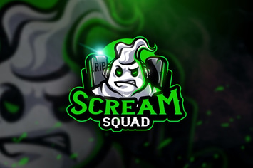 Scream Squad - Mascot & Esport Logo