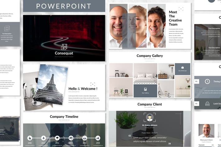 Consequat - Photograph Powerpoint Template