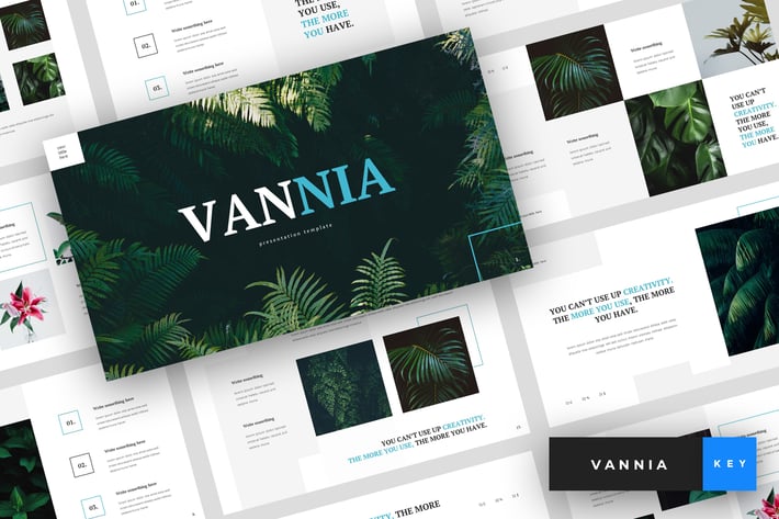 Vannia - Plant Keynote Template