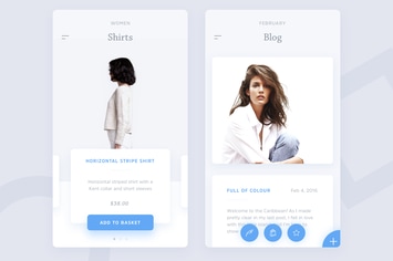 Ecommerce - Blog Fashion App Template