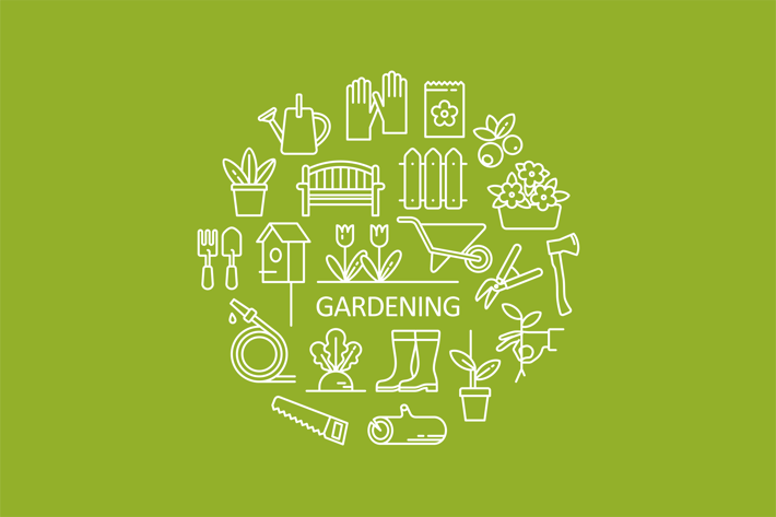 Garden Objects Icons