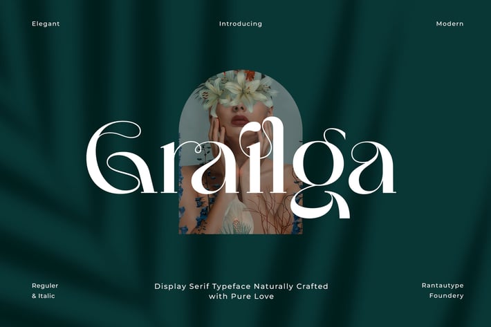 Grailga Modern Serif Typeface