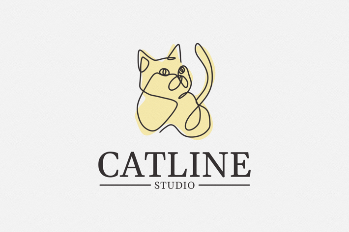 Catline Logo Template - Cat