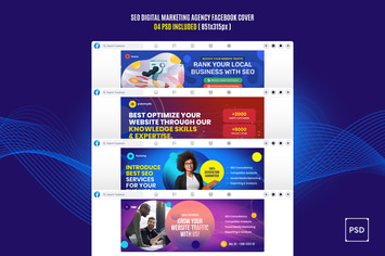 SEO Digital Marketing Agency Facebook Cover