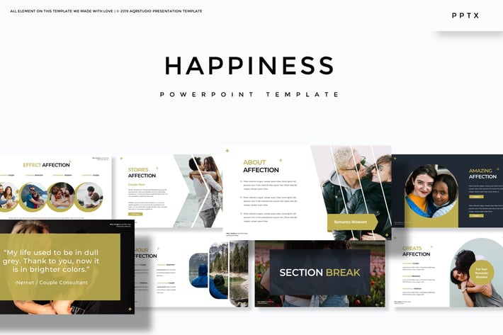 Happines - Powerpoint Template
