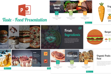 Taste - Food Powerpoint Template