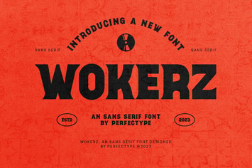 Wokerz Vintage Serif Font