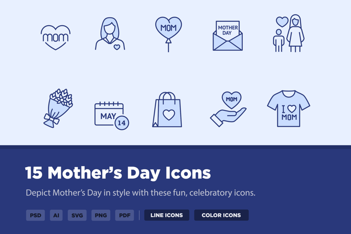 15 Mother’s Day Icons