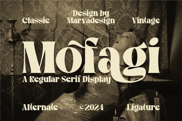 Mofagi - A Classic Serif Display