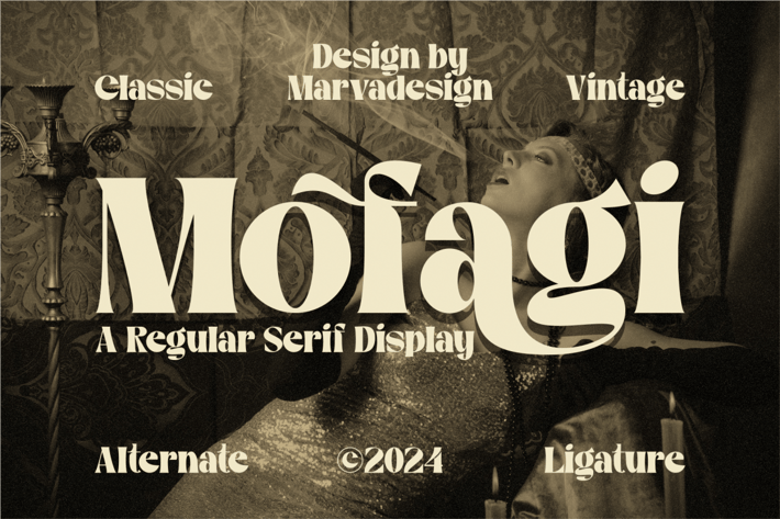 Mofagi - A Classic Serif Display