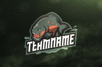 Piranha Sport and Esport Logos