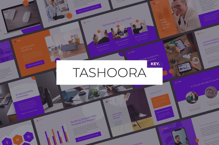  Tashoora - Creative Keynote Template