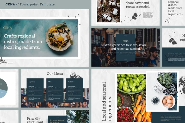 CENA - Food & Culinary Powerpoint Template