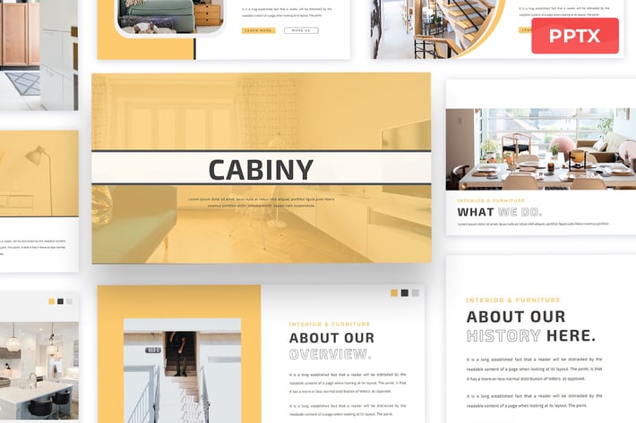 Cabiny - Powerpoint Presentation Template