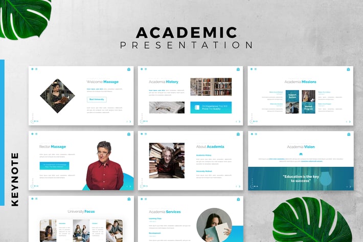 Academia - Education Keynote Slide Presentation