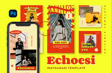 Ecohesi - Retro Instagram Stories and Post