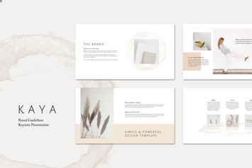 Keynote Brand Guidelines KAYA