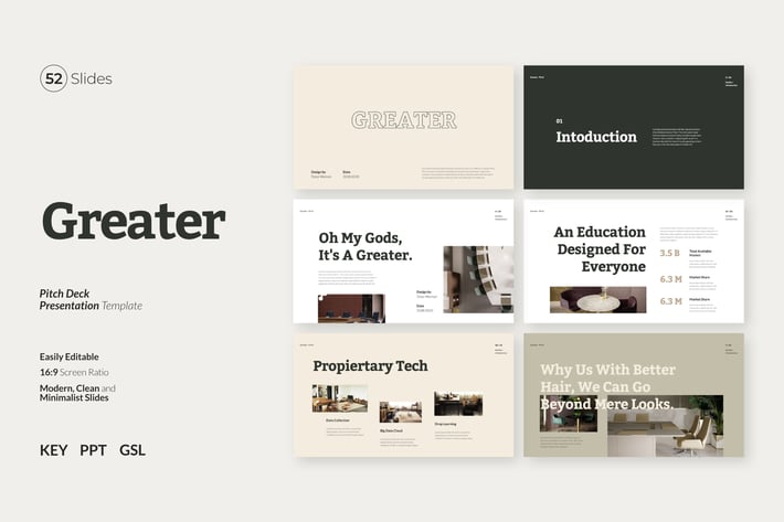 Greater - Pitch Deck Presentation