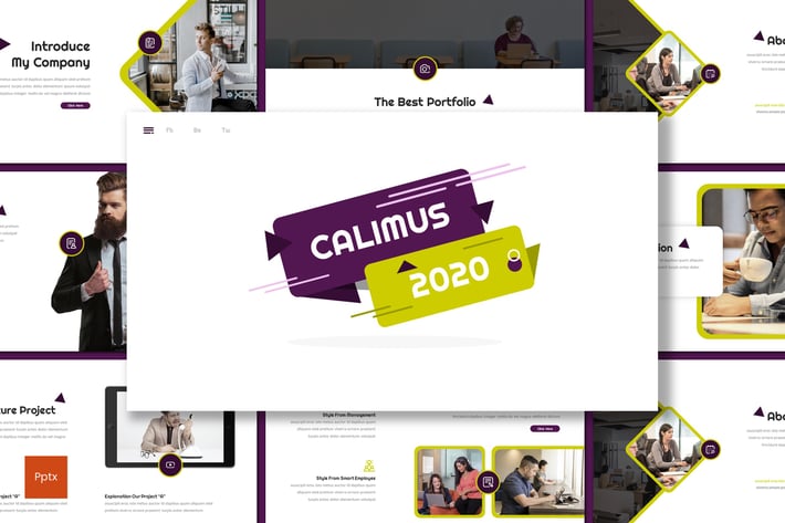 Calimus - Multipurpose Powerpoint Template