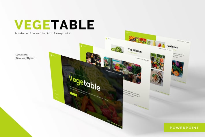 Vegetable - Powerpoint Template