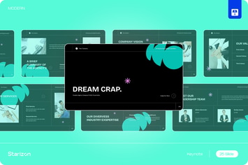 Colorful Minimalist Outline Creative Agency • 003