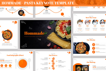 Hommade - Pasta Keynote Template