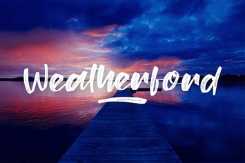 Weatherford - Font