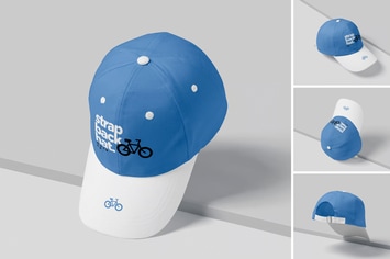 Strapback Hat Mockups