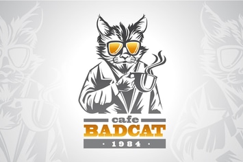 BAD CAT - Logo