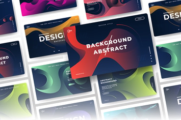 Abstract trendy gradient background