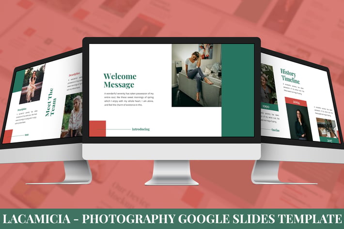 Lacamicia - Photography Google Slides Template