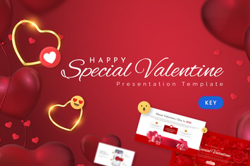 Special Valentine Keynote Template